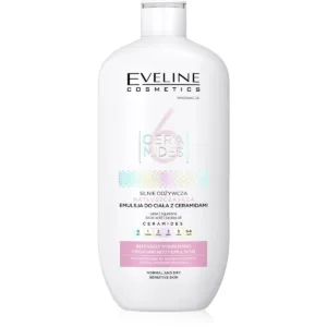 Eveline Cosmetics 6 Ceramides silnie odżywcza natłuszczająca emulsja do ciała z ceramidami, 350 ml