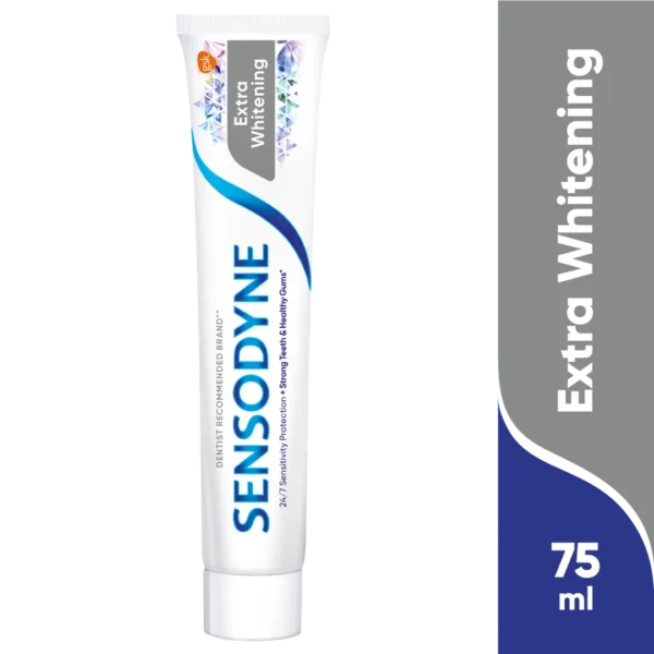 Sensodyne Extra Whitening pasta do zębów z fluorkiem, 75 ml - obrazek 2