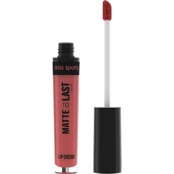 Miss Sporty Matte To Last 24h Pomadka do ust 210 Cheerful Pink, 3,7 g