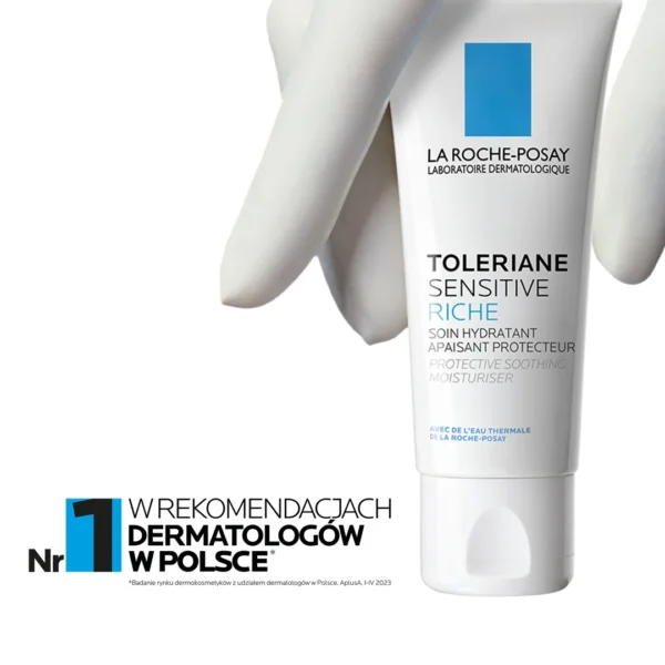 La Roche-Posay Toleriane Sensitive Riche krem nawilżający, 40 ml