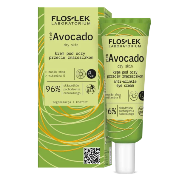 Floslek richAvocado krem pod oczy przeciw zmarszczkom, 30 ml
