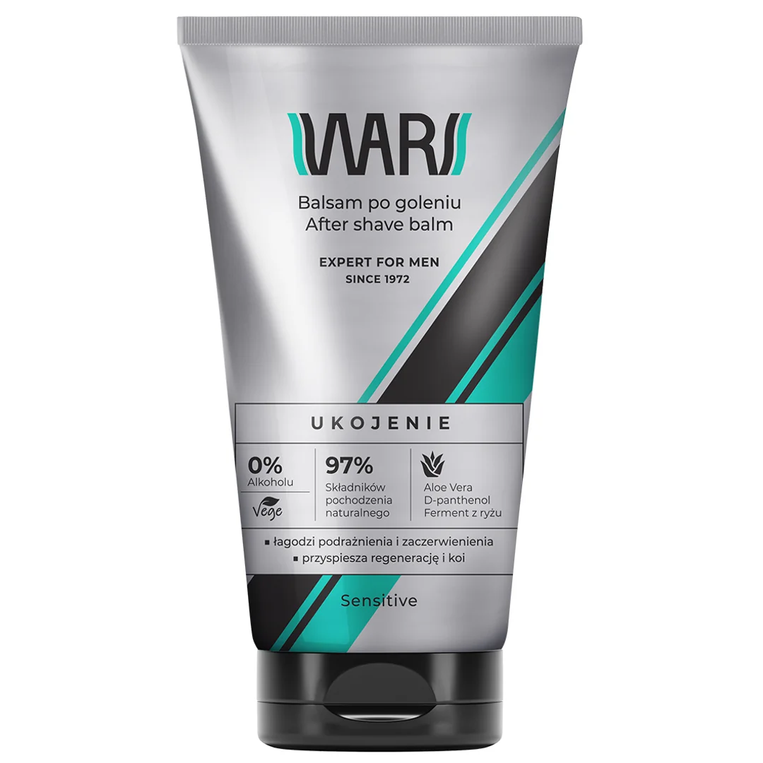 Wars Expert For Men kojący balsam po goleniu Sensitive, 125 ml