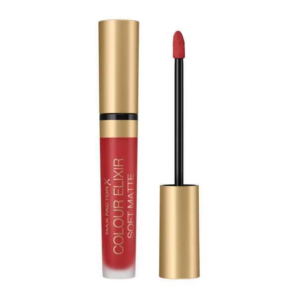 Max Factor Colour Elixir Soft Matte pomadka w płynie 030, Crushed Ruby, 4 ml