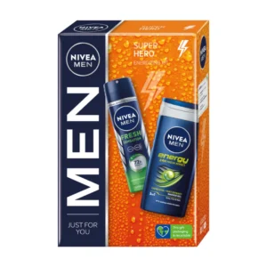 Nivea Men Sensitive Recovery zestaw antyperspirant i żel, 150 ml + 250 ml