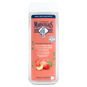 Le Petit Marseillais delikatny żel pod prysznic Bio biała brzoskwinia i nektarynka, 400 ml