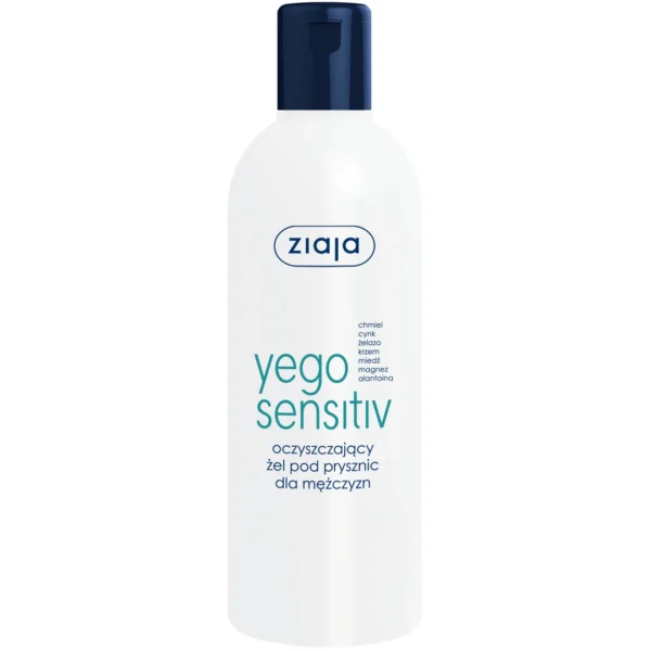 Ziaja Yego Sensitiv żel pod prysznic dla mężczyzn, 300 ml