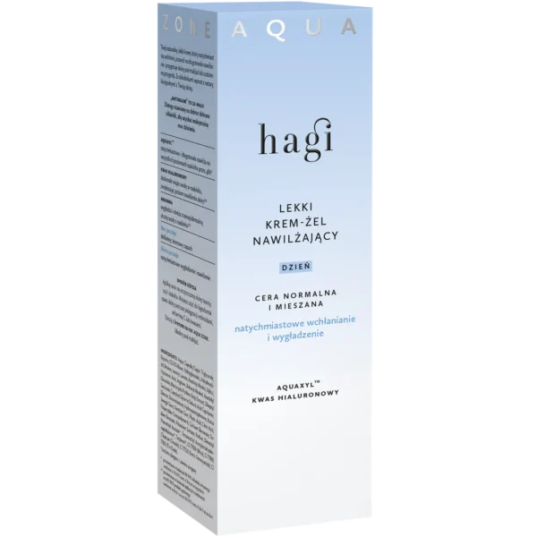 Hagi Aqua Zone żel nawilżający na dzień cera normalna i mieszana, 50 ml - obrazek 8