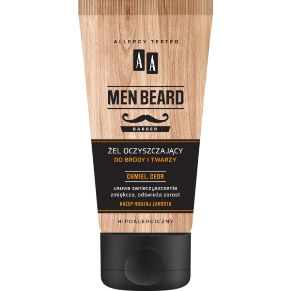 AA MEN Beard żel do mycia twarzy i brody, 150 ml