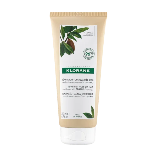 Klorane odżywka reneracyjna dla włosów bardzo suchych z organicznym Cupuacu, 200 ml
