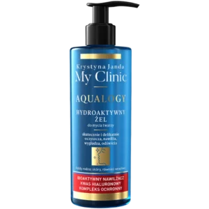 Janda My Clinic Aqualogy hydroaktywny żel do mycia twarzy, 400 ml