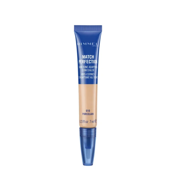 Rimmel Match Perfection korektor i rozświetlacz 2w1 nr 010 Porcelain, 7 ml