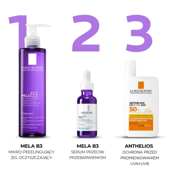 La Roche-Posay Mela B3 mikro-peelingujący żel oczyszczający przeciw przebarwieniom, 200 ml - obrazek 6