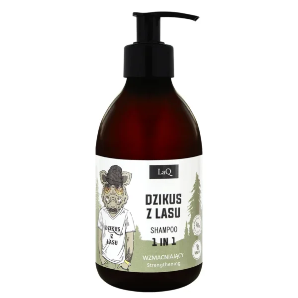 LaQ Dziki Szampon dla facetów 1w1, 300 ml