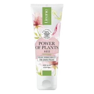 Lirene Power Of Plants Róża peeling drobnoziarnisty, 75 ml