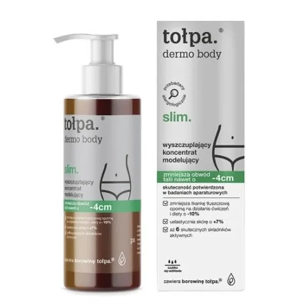 Tołpa Dermo Body Slim wyszczuplający koncentrat modelujący, 250 ml