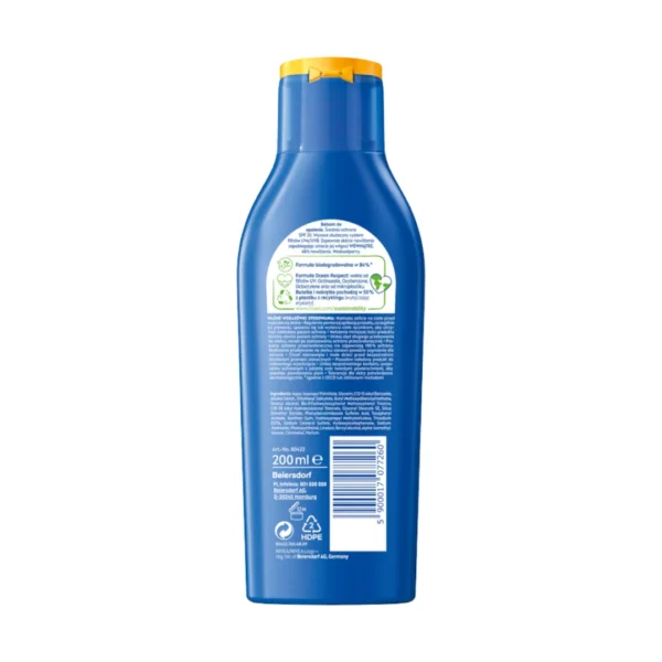 Nivea Sun nawilżający balsam do opalania SPF 20, 200 ml - obrazek 3