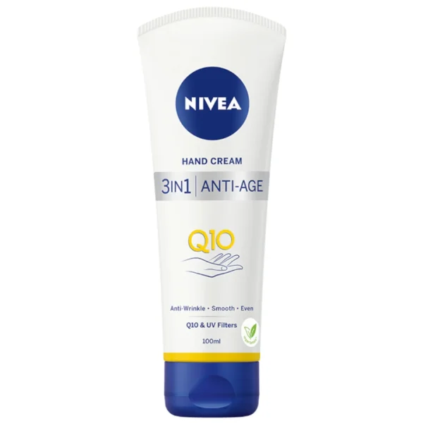 Nivea Anti-Age Care przeciwzmarszczkowy krem do rąk 3 w 1, 100 ml