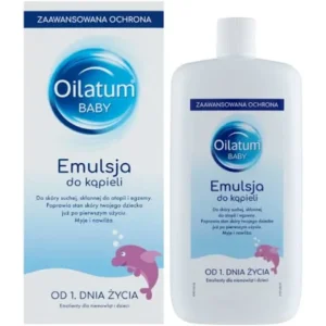 Oilatum Baby emulsja do kapieli dla niemowląt od 1 dnia życia, 500 ml