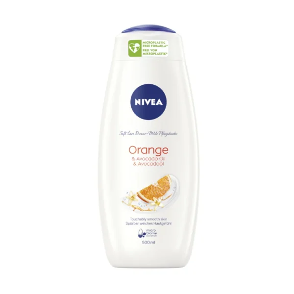 Nivea Orange & Avocado Oil żel pod prysznic, 500 ml
