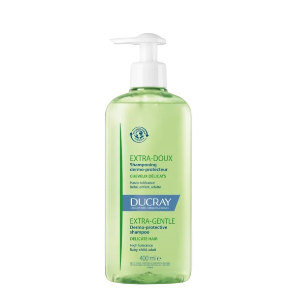 Ducray Extra-Doux szampon dermatologiczny do włosów delikatnych, 400ml