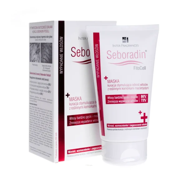 Seboradin FitoCell maska-kuracja stymulująca odrost włosów, 150 ml