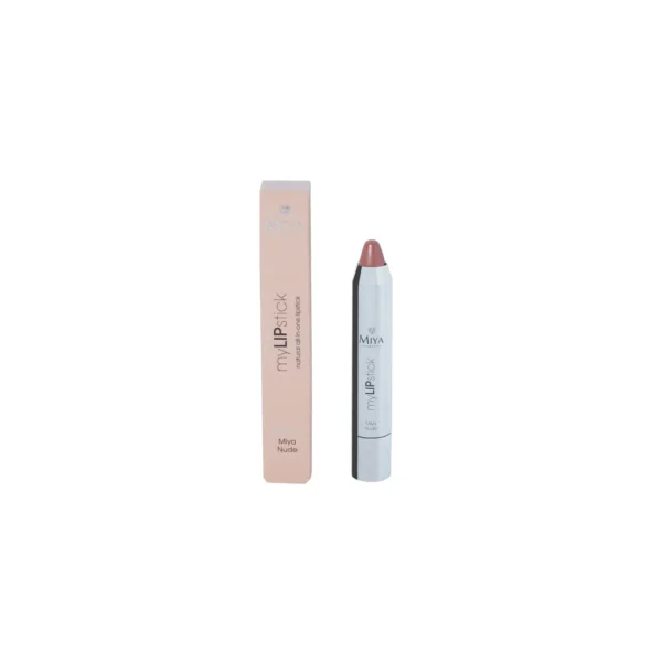 Miya myLIPstick naturalna pielęgnująca szminka all-in-one Miya Nude, 2,5 g