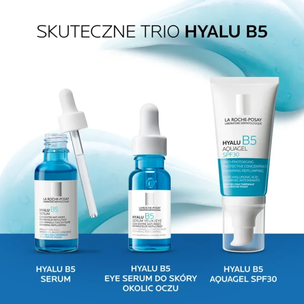 La Roche-Posay Hyalu B5 Aquagel Żel ochronny do twarzy SPF30, 50 ml
