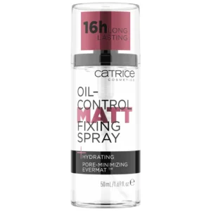 CATRICE Oil-Control Matt Fixing Spray matujący spray do twarzy utrwalający, 50 ml