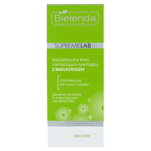 Bielenda Professional Supremelab Sebio Derm specjalistyczny krem normalizująco-nawilżający, 50 ml - obrazek 4