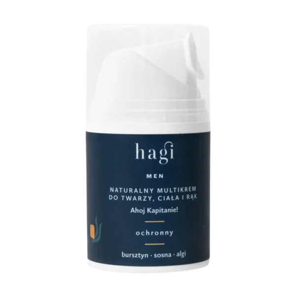 Hagi Ahoj Kapitanie multikrem do twarzy, ciała i rąk dla mężczyzn, 50 ml