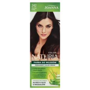 Joanna Naturia Color farba do włosów nr 242 Palona Kawa, utleniacz 60 g + farba 40 g
