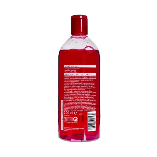 Ziaja Blubel mydło pod prysznic żurawina-poziomka, 500 ml - obrazek 3