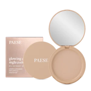 Paese Glowing Powder rozświetlający puder do twarzy mgła pudrowa 12 Natural Beige, 10 g
