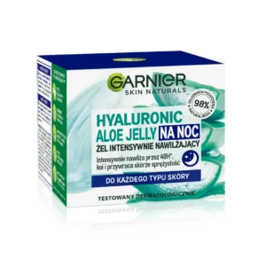 Garnier Skin Naturals Hyaluronic Aloe Jelly krem nawilżający na noc z kwasem hialuronowym i ekstraktem z aloesu, 50 ml