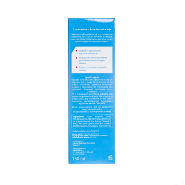 Dermedic Capilarte serum kuracja stymulująca wzrost włosów, 150 ml - obrazek 3