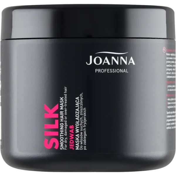 Joanna Professional maska wygładzająca do włosów z jedwabiem, 500g