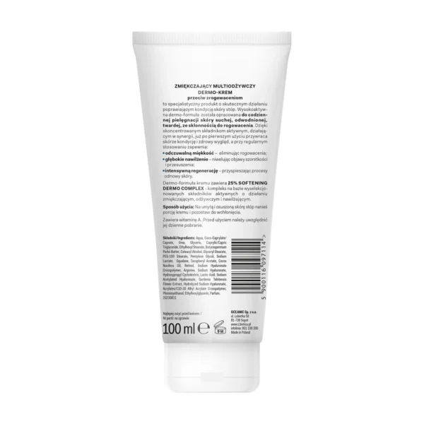 L'biotica ekspresowo regenerujący dermo-krem do stóp na pękające pięty, 100 ml - obrazek 3