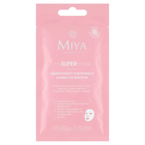 Miya mySUPERmask ujędrniająco-napinająca maska na tkaninie, 1 szt.
