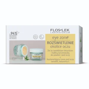 Floslek Eye Zone Rozświetlenie okolic oczu 10 g + 15 ml