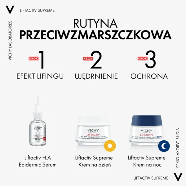 Vichy Liftactiv H.A. przeciwzmarszczkowy krem ujędrniający z kwasem hialuronowym na noc 50 ml - obrazek 6