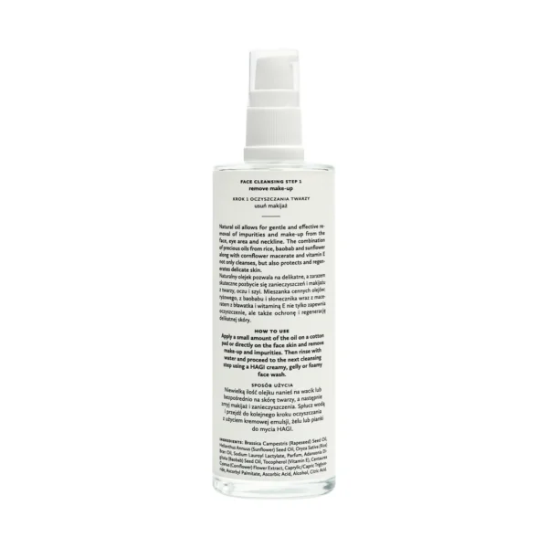 Hagi naturalny olejek do demakijażu, 100 ml - obrazek 3