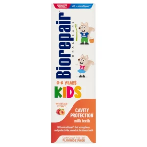 Biorepair Kids pasta dla Dzieci smak brzoskwiniowy dla dzieci 0-6lat, 50 ml