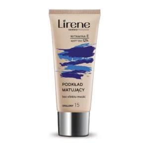 Lirene podkład matujący nr 15 Opalony, 30 ml