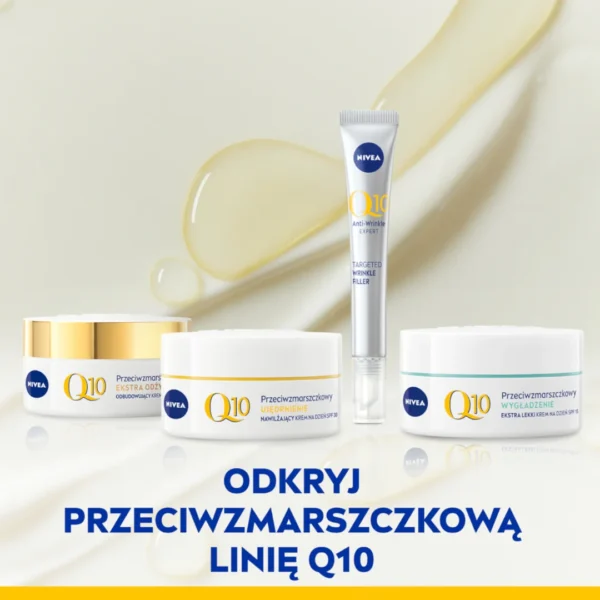 Nivea Q10 Ujędrnienie przeciwzmarszczkowy krem na dzień SPF 30, 50 ml - obrazek 9