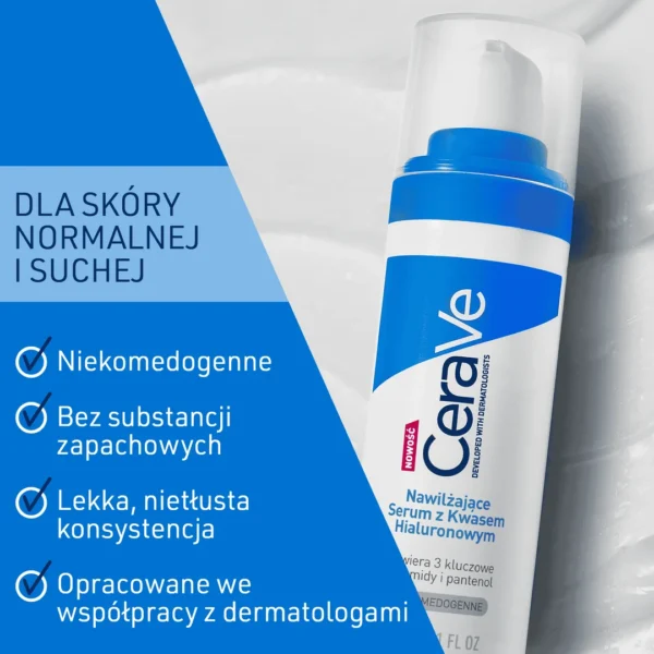 CeraVe serum do twarzy nawilżające z kwasem hialuronowym, 30 ml - obrazek 6