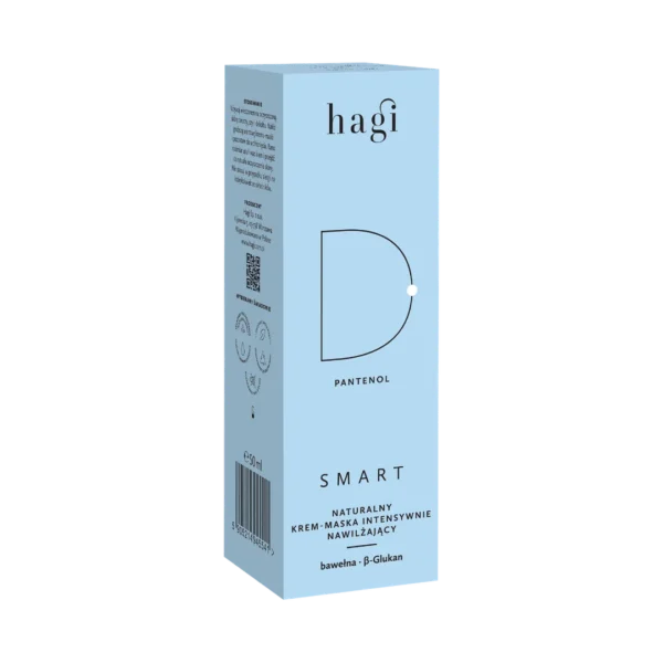 Hagi Smart D naturalny krem-maska intensywnie nawilżający z d-pantenolem, 50 ml - obrazek 4