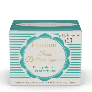 Nacomi krem shea 50+ na noc, 50 ml