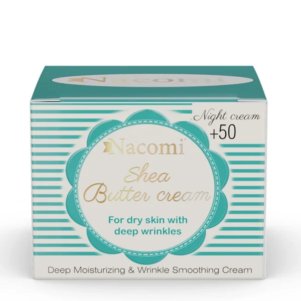 Nacomi krem shea 50+ na noc, 50 ml