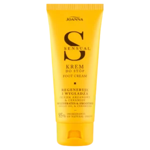 Joanna Sensual krem do stóp z olejkiem arganowym, 100 g