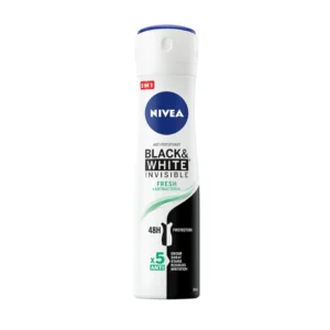 Nivea Black & White Fresh antyperspirant w sprayu, 150 ml